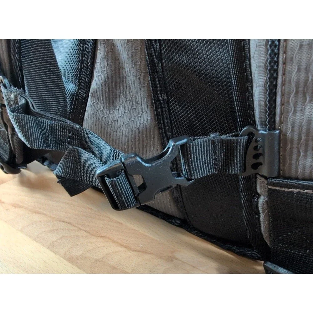 OGIO X-Fit Backpack 23 Liter Black/Gray Golf  Gym Day Pack HP SUSE Embroidered